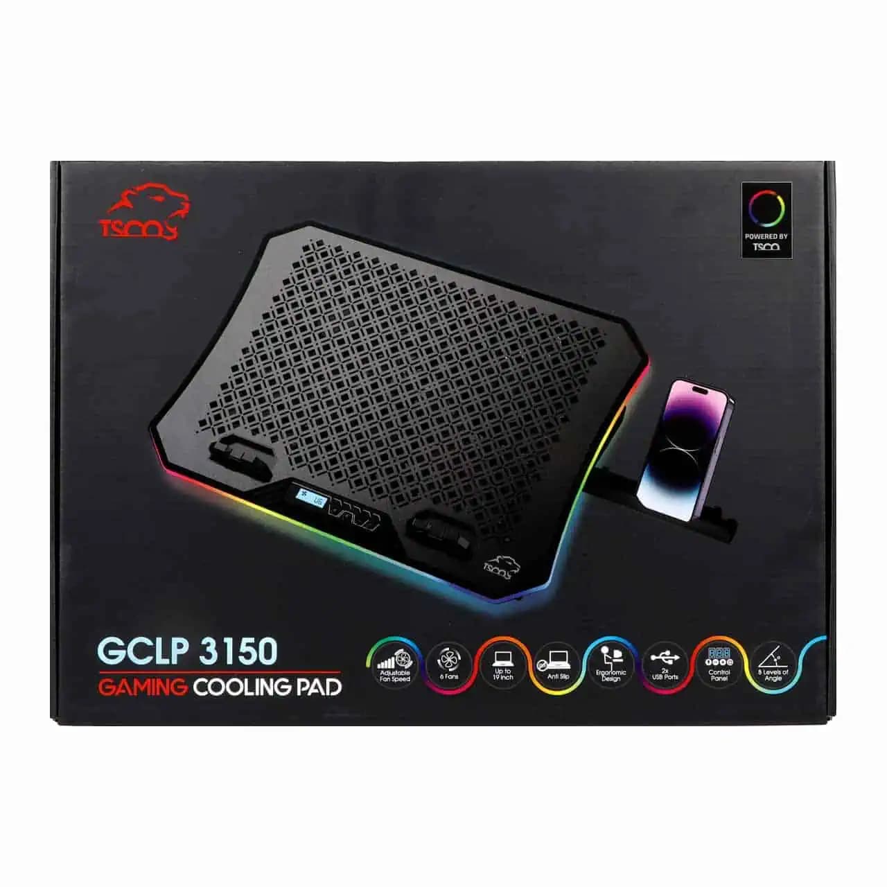 پایه خنک کننده لپ تاپ گیمینگ تسکو مدل GCLP 3150 — تصویر ۶