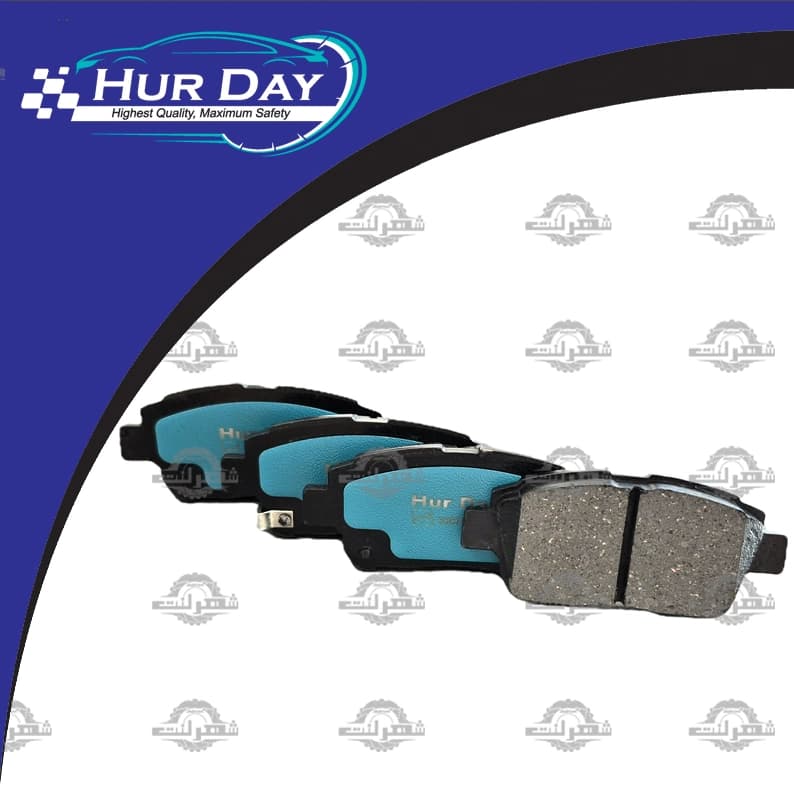 لنت ترمز جلو جیلی GC6 (الیت-اکسلنت) هوردی (HurDay) — تصویر ۴