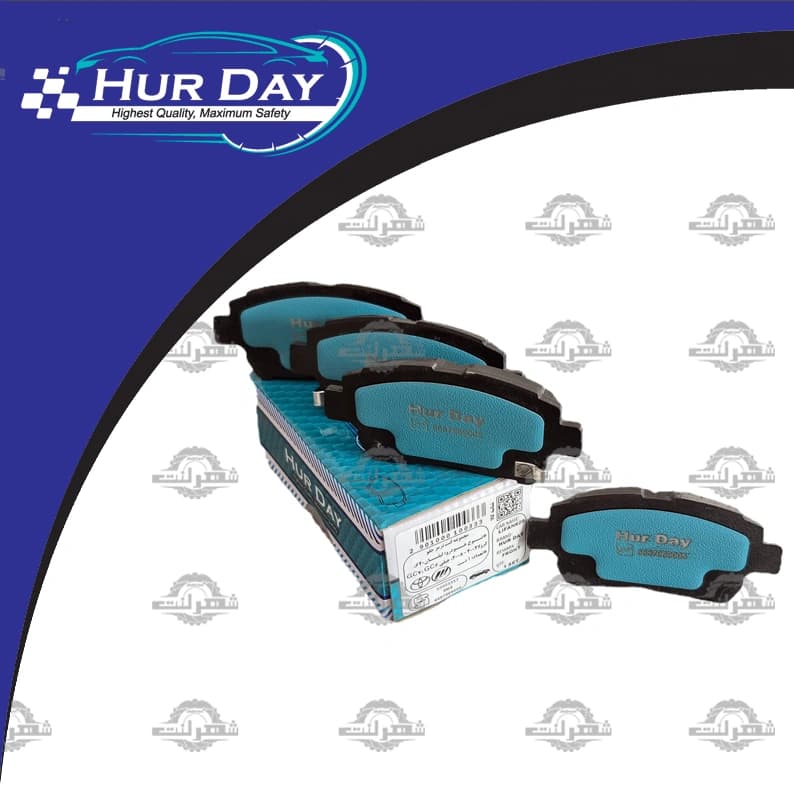لنت ترمز جلو جیلی GC6 (الیت-اکسلنت) هوردی (HurDay) — تصویر ۵