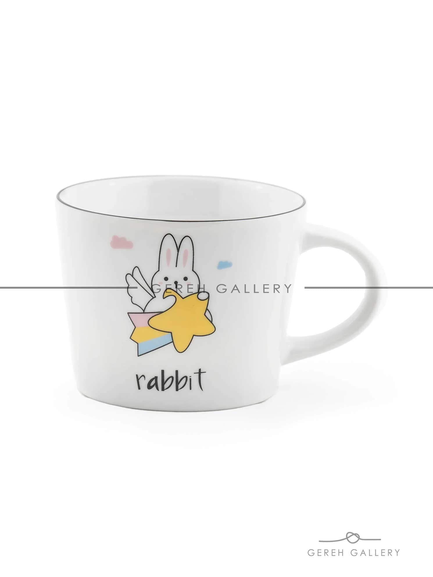 ماگ طرح Rabbit