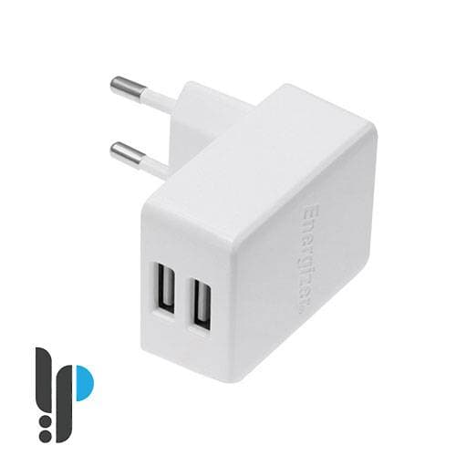 شارژر 17 وات انرجایزر مدل Energizer ACW2CEUUMC3 بهمراه کابل MicroUSB — تصویر ۳