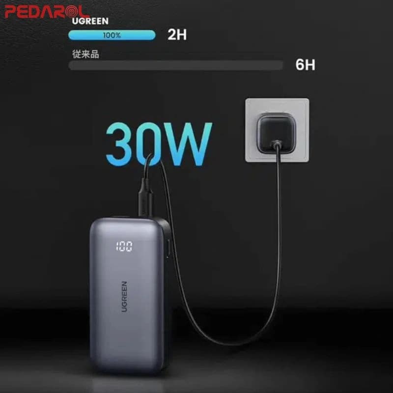 پاوربانک یوگرین مدل PB502 کد 25185 ظرفیت 10000 میلی آمپر — تصویر ۳