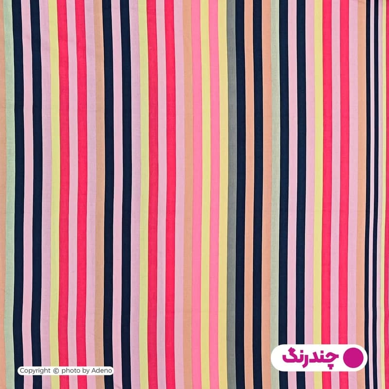 ملحفه کشدوز فیلور آدنو مدل Colored stripes کد FI51 — تصویر ۲