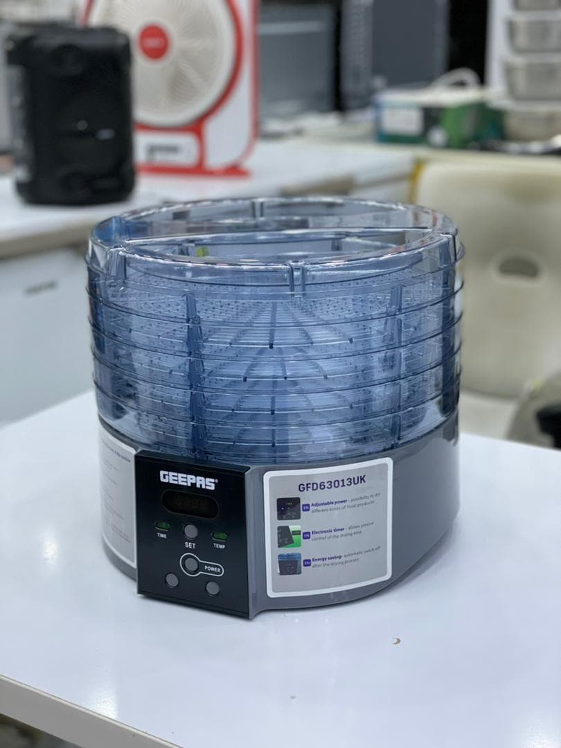 میوه خشک کن دیجیتال جیپاس مدل GFD63013UK — تصویر ۳
