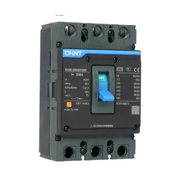 کلید اتوماتیک 63 آمپر غیر قابل تنظیم حرارتی- مغناطیسی (36KA) NXM-63F/3300 چینت