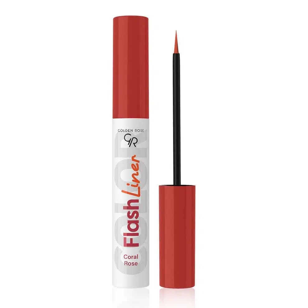 خط چشم رنگی گلدن رز GOLDEN ROSE مدل Coral Rose