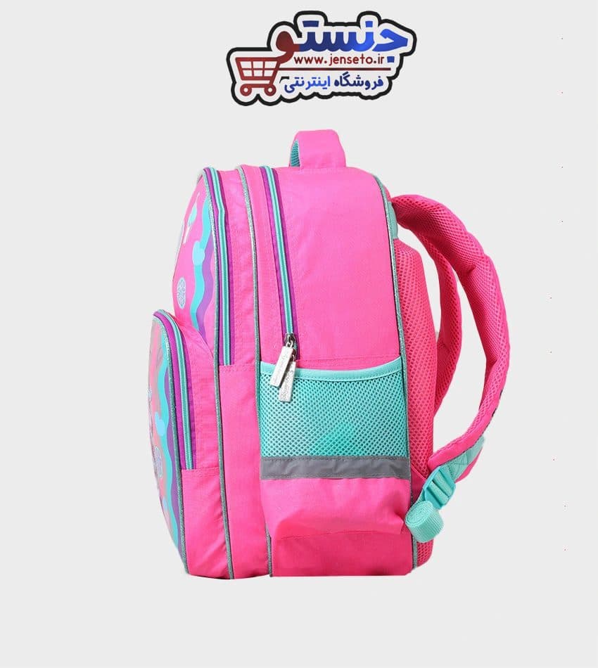 ست کوله پشتی دختر بچه سه تیکه خارجی وارداتی (کیف مدرسه دخترانه) YONICORN کد GB3926 — تصویر ۴