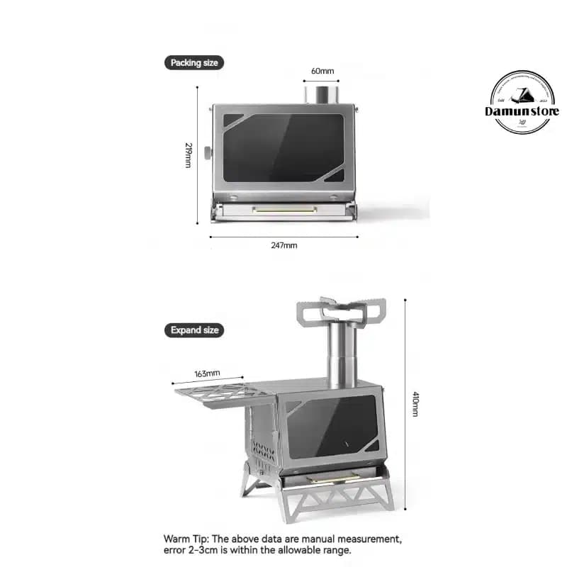اجاق هیزمی نیچرهایک Ice Field Elf Firewood Stove مدل CNK2300CW020