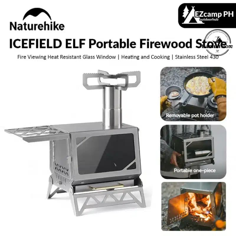 اجاق هیزمی نیچرهایک Ice Field Elf Firewood Stove مدل CNK2300CW020 — تصویر ۲