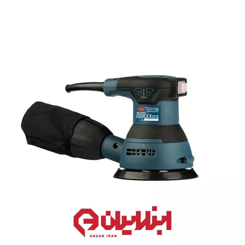 سنباده لرزان گرد اوربیتال 125 میلیمتر دیمر دار ایوک مدل K-5042 — تصویر ۵