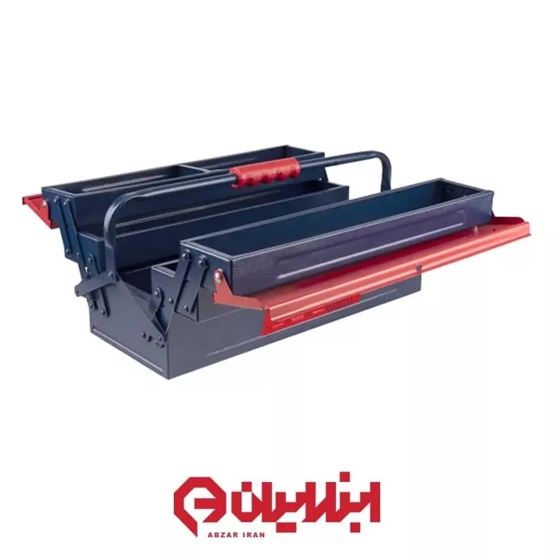 جعبه ابزار اتوماتیک 50 سانتیمتر فلزی 503 ایوک مدل K-8255 — تصویر ۴