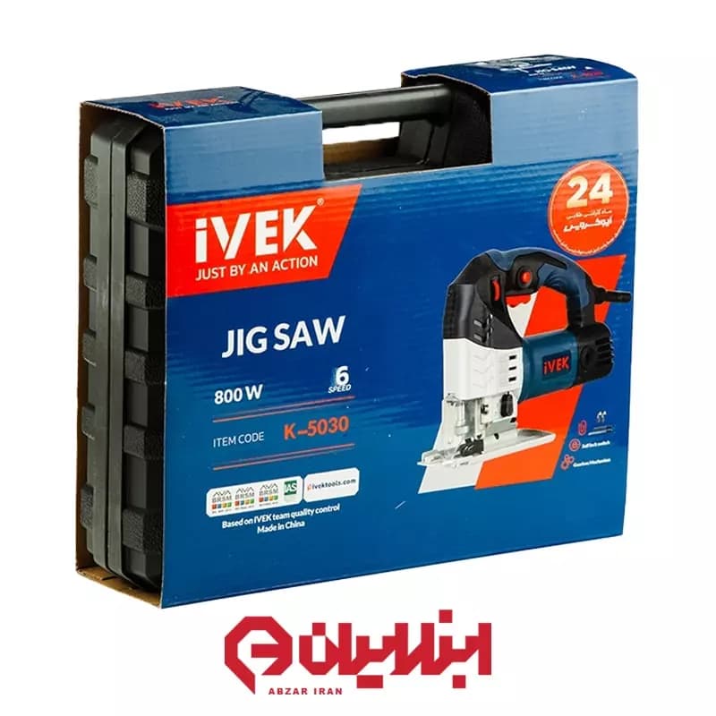 اره عمودبر گیربگسی ۸۰۰ وات ایوک مدل K-5030 — تصویر ۵