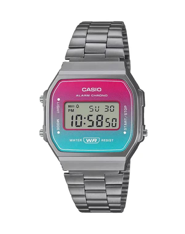 ساعت مردانه و زنانه کاسیو (Casio) اصل|مدل A168WERB-2ADF — تصویر ۱۲