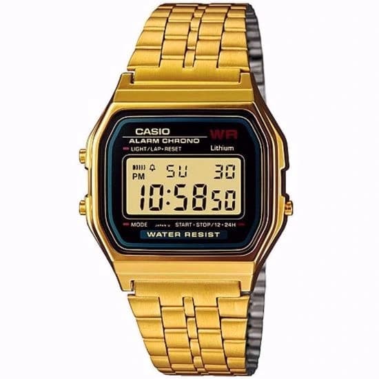 ساعت مردانه و زنانه کاسیو (Casio) اصل|مدل A159WGED-1D — تصویر ۹