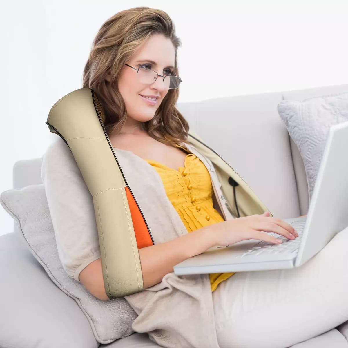 ماساژور کتف و گردن (مدل شالی ) neck kneading massager — تصویر ۷