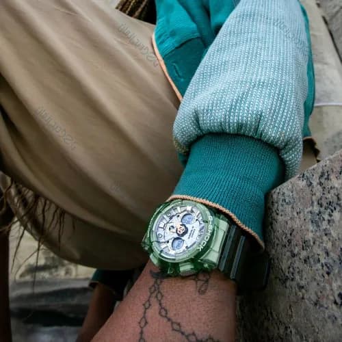 ساعت زنانه و مردانه کاسیو (Casio) اصل|مدل GMA-S120GS-3ADR — تصویر ۴