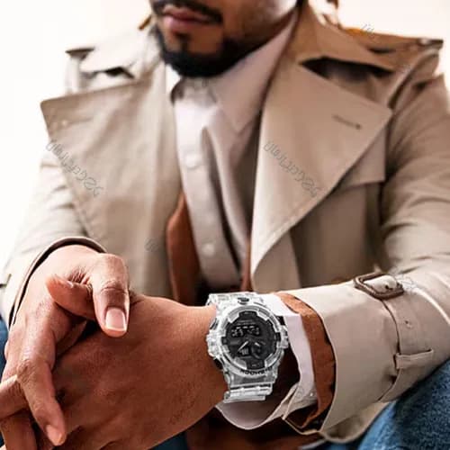 ساعت مردانه کاسیو (Casio) اصل|مدل GA-700SKE-7ADR — تصویر ۵