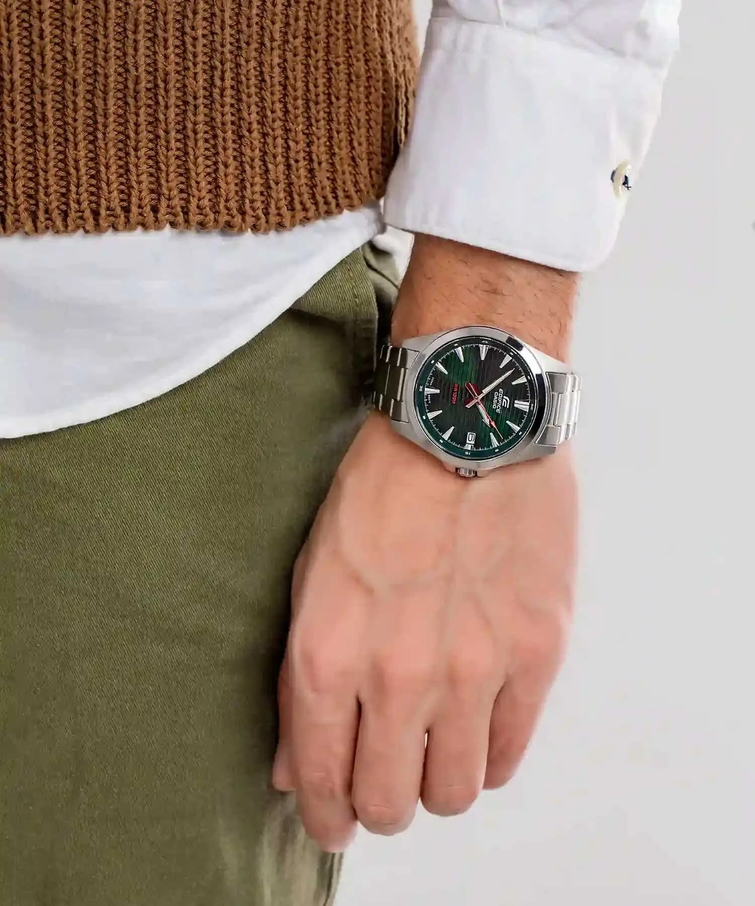 ساعت مردانه کاسیو (Casio) اصل|مدل EFV-140D-3AVUDF — تصویر ۱۲
