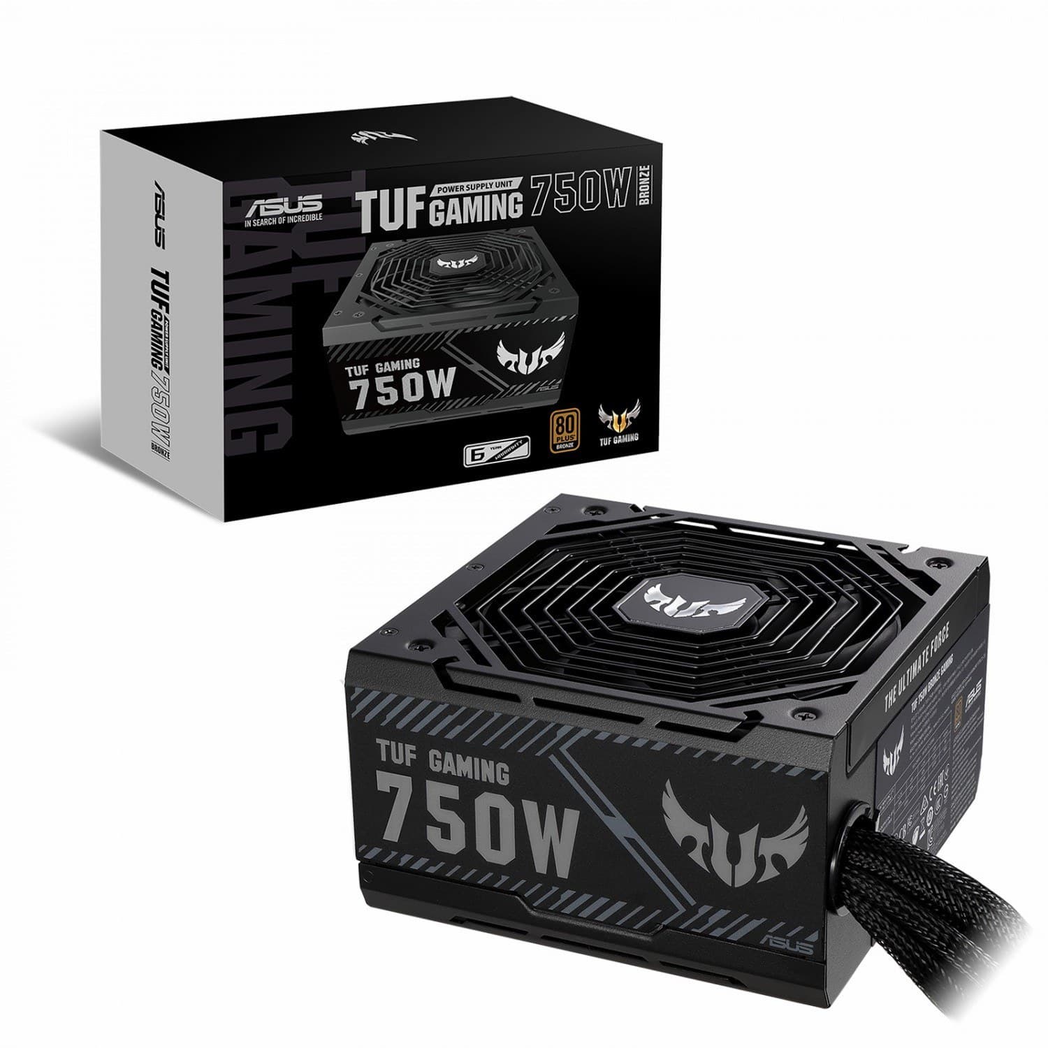 پاور کامپیوتر ایسوس مدل TUF Gaming 750B 80 Plus Bronze توان 750 وات — تصویر ۲
