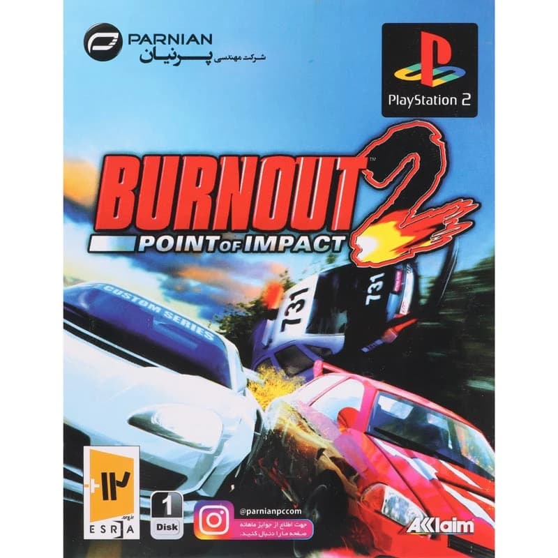 بازی Burnout 2 Point Of Impact پرنیان مناسب برای PS2 — تصویر ۳