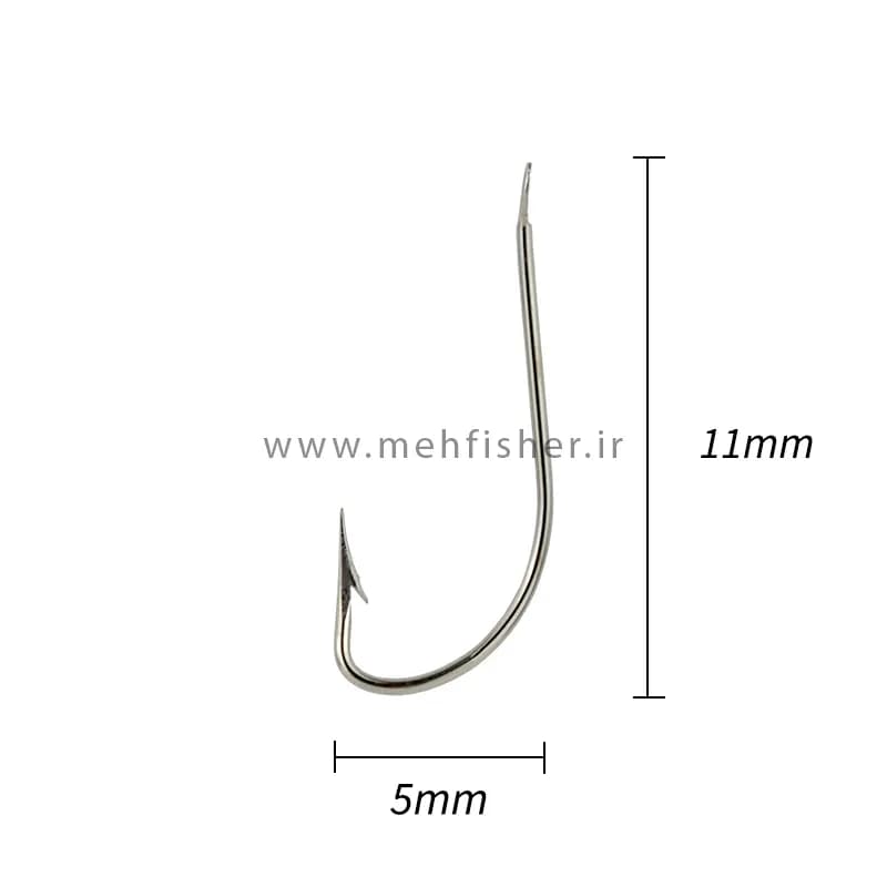 قلاب سوزنی VMC فرانسه نقره ای کد 8910 سایز 13 بسته 5 عددی
