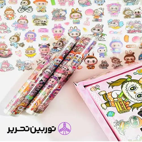 استیکر تک رول نواری 24 سانتی متر – طرح لبوبو