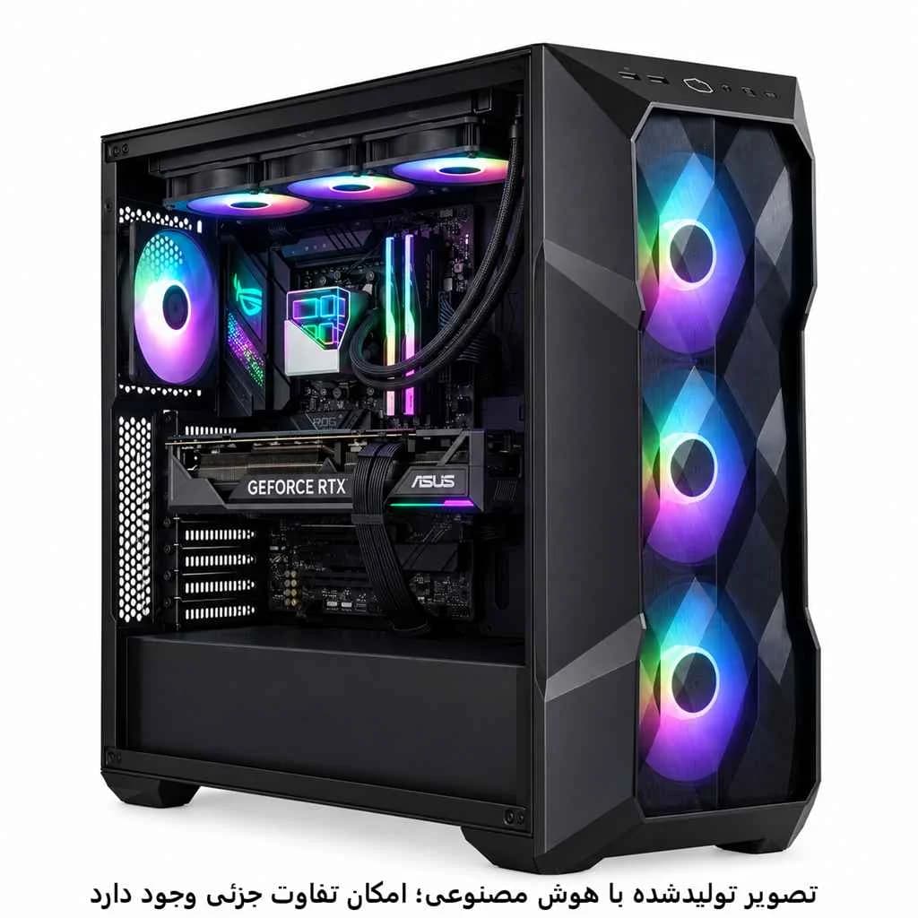 کیس گیمینگ 245k- B860F-32GB DDR5- SSD 2T- 5070Ti 16GB کد G017-1