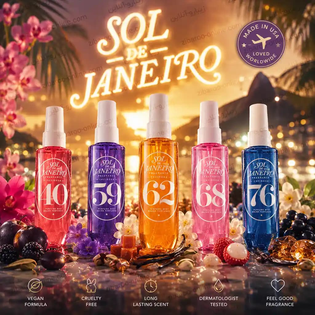بادی میست سول دی ژانیرو SOL DE JANEIRO PERFUME MIST اصل — تصویر ۲