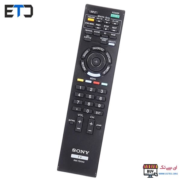کنترل تلویزیون سونی SONY RM-YD040 پشت پاور — تصویر ۵