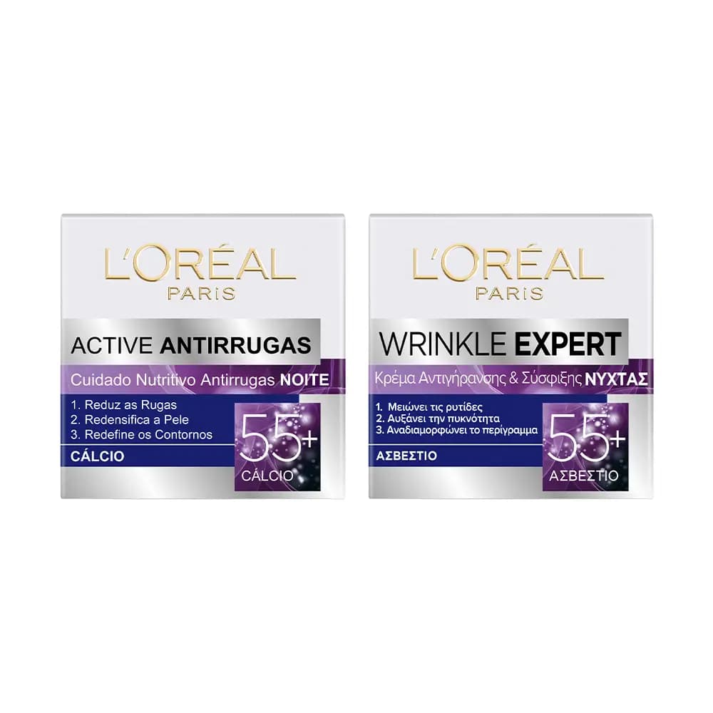 کرم شب ضد چروک +۵۵ سال لوریل Loreal — تصویر ۲
