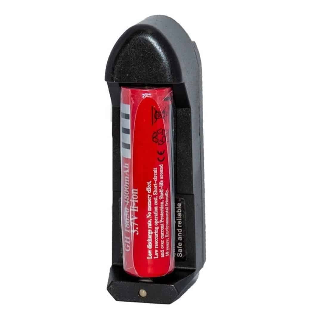 شارز باطری 18650پلیسی تکی دیواری مدل TG-088 — تصویر ۲