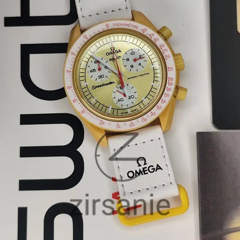 ساعت مچی امگا سواچ مدل ماموریت به سوی خورشید Omega Swatch Mission the Sun — تصویر ۱۲