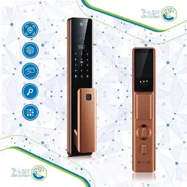 دستگیره هوشمند مدل CL-GL28 | Smart Lock تشخیص چهره | کلیک اسمارت