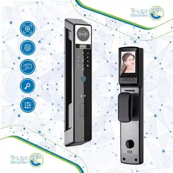 دستگیره هوشمند مدل CL-GLn10 | Smart Lock با رمز و کارت | کلیک اسمارت