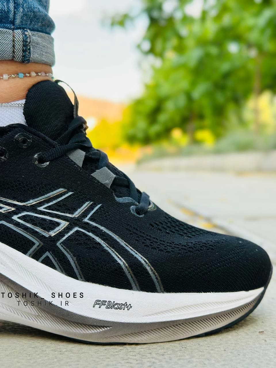 کتونی اسیکس نیمباس 26 – GEL _ NUMBUS 26 رنگ مشکی — تصویر ۷