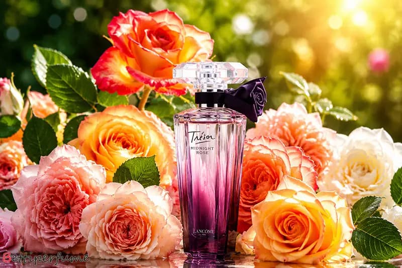 عطر ادکلن لانکوم ترزور میدنایت رز | Lancome Tresor Midnight Rose 50 — تصویر ۴