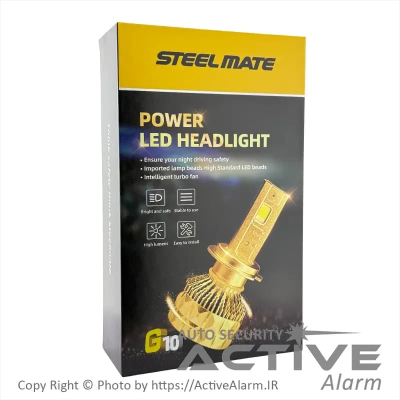 هدلایت و چراغ LED خودرو SteelMate مدل G-10 — تصویر ۳