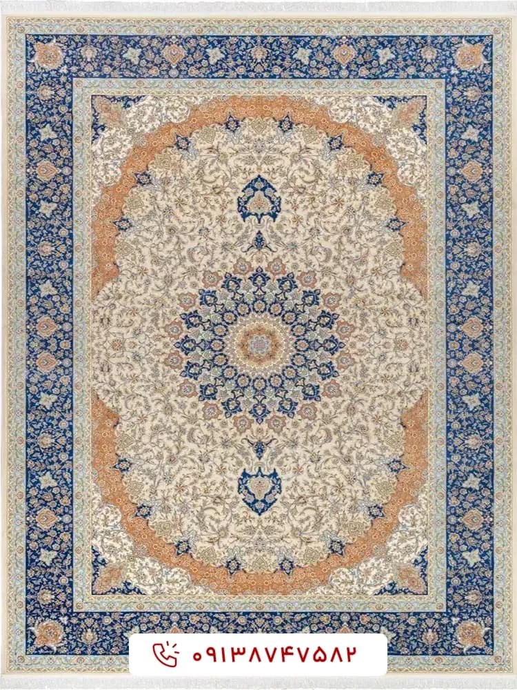 فرش کد 20CC0010 کرم 1500 شانه