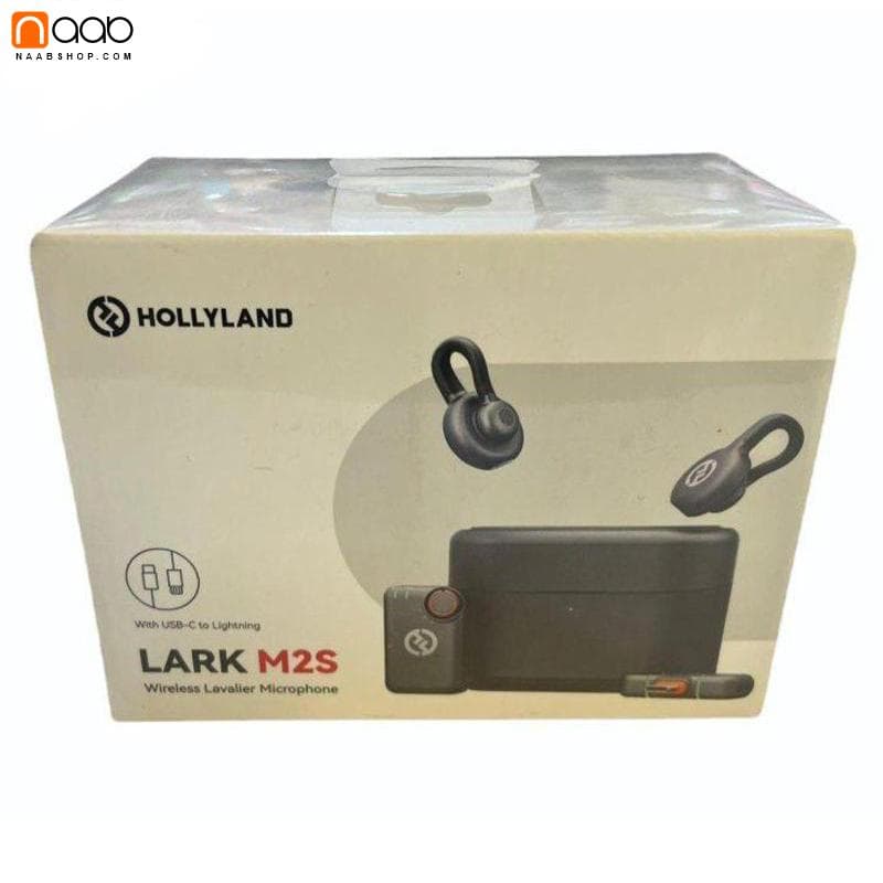 میکروفون یقهای بیسیم هالیلند مدل Hollyland LARK M2S Combo — تصویر ۵