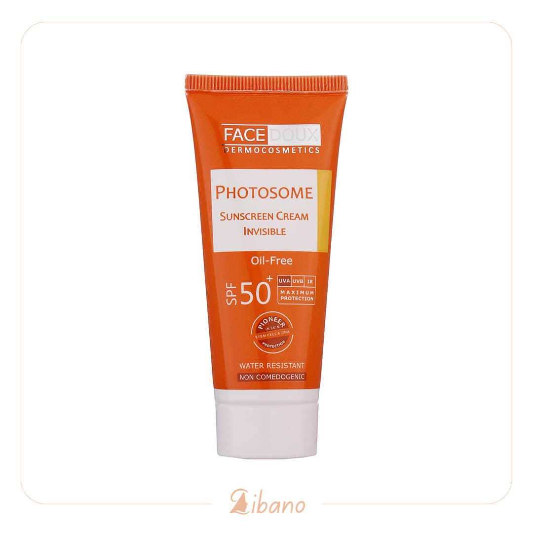 کرم ضد آفتاب رنگی فیس دوکس مدل Photosome با SPF50 مناسب انواع پوست حجم 40 میلی لیتر — تصویر ۵