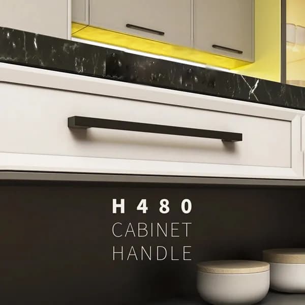 دستگیره کابینت اچ تی ان (HTN) H480 — تصویر ۲