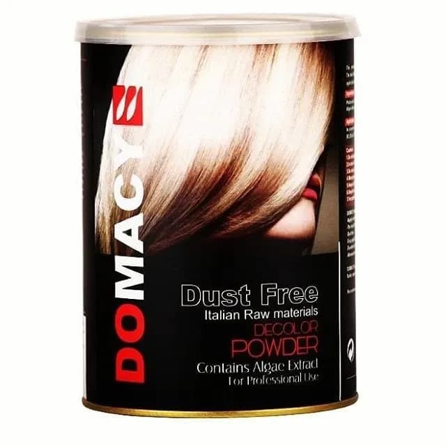 پودر دکلره دوماسی سفید Dust Free حجم 400 گرم — تصویر ۳
