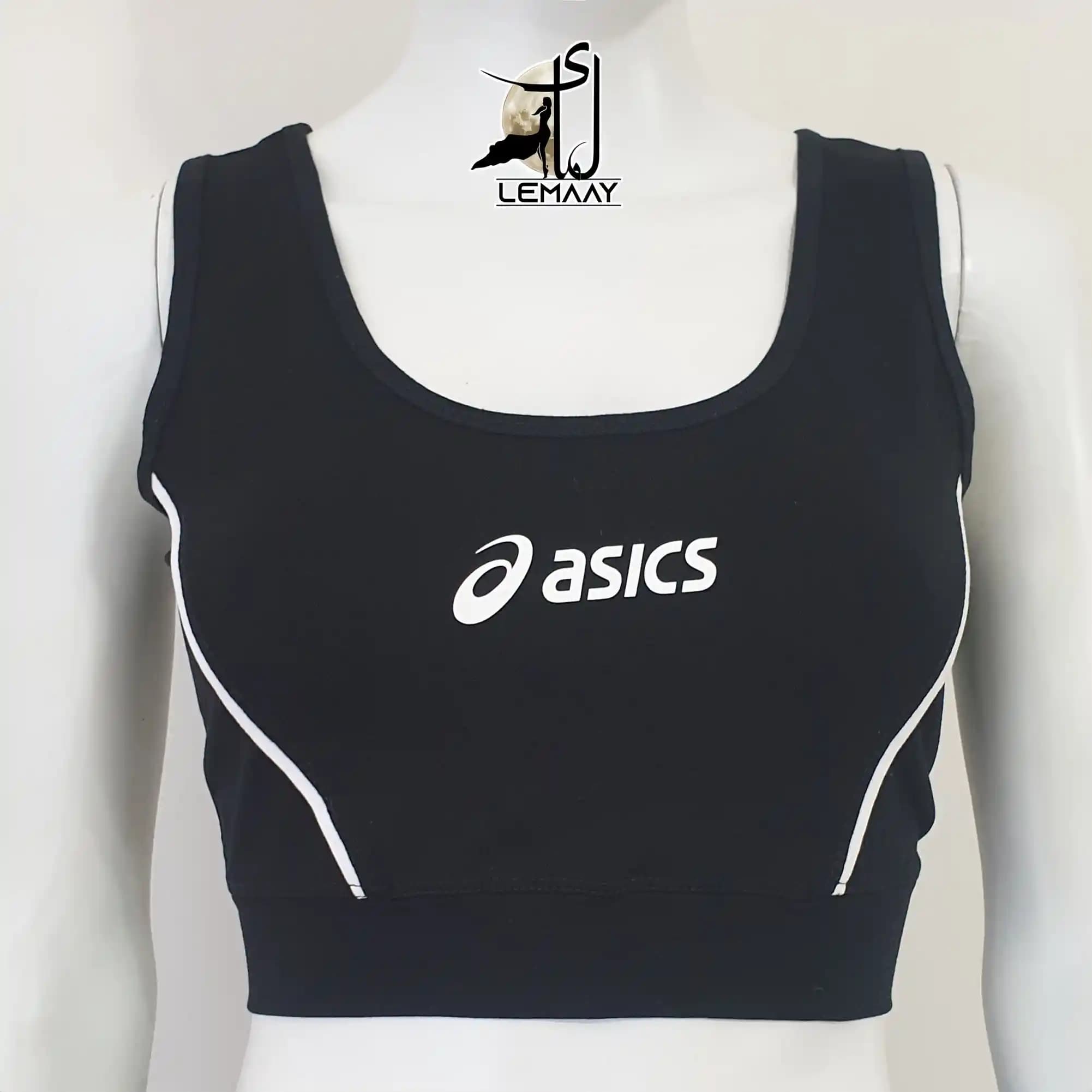 ست نیم تنه و شلوارک ورزشی زنانه اسپرت asics کد 15406 — تصویر ۶