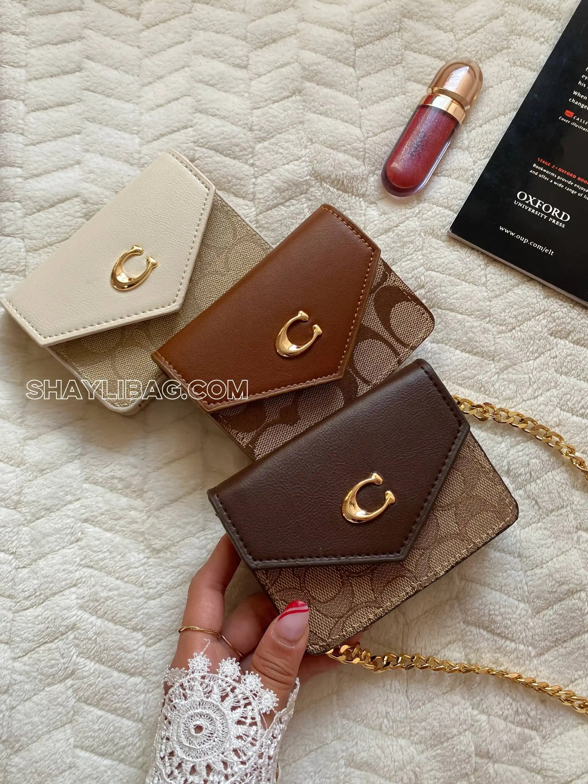 مینی بگ دوشی زنانه مدل کارامل