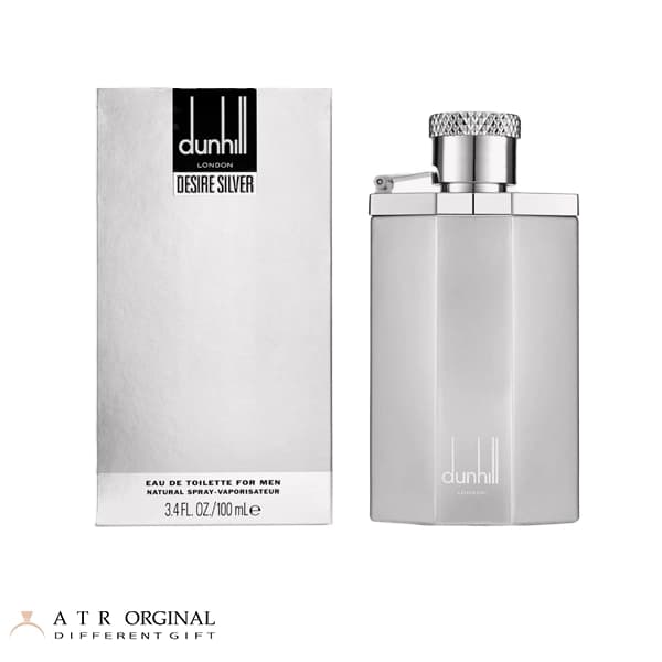 عطر دانهیل دیزایر سیلور مردانه ادوتویلت 100 میل — تصویر ۲