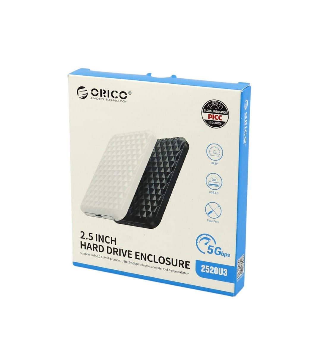 قاب هارد اکسترنال 2.5 اینچی ORICO مدل 2520U3 — تصویر ۳
