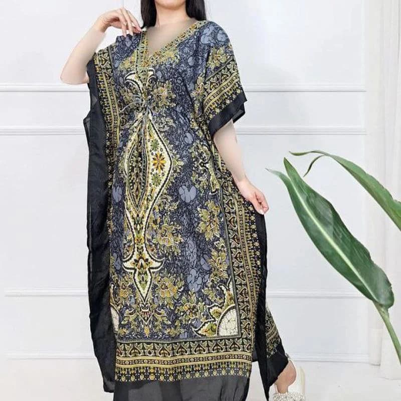 پانچ ساحلی رنگی سیلک وارداتی هندی/کد2793 — تصویر ۴