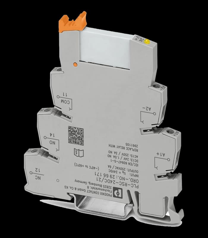 PLC-RSC-24DC/21 | Phoenix Contact – ماژول PLC صنعتی 24V DC – P/N 2966171