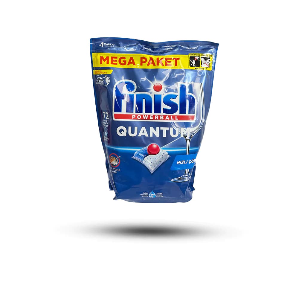 قرص ظرفشویی فینیش کوانتوم Finish Quantum بسته 72 عددی