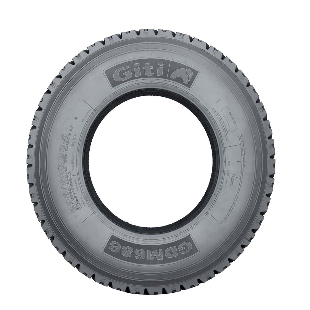 لاستیک جی تی GDM686-315/80R22.5( 2 حلقه) — تصویر ۳